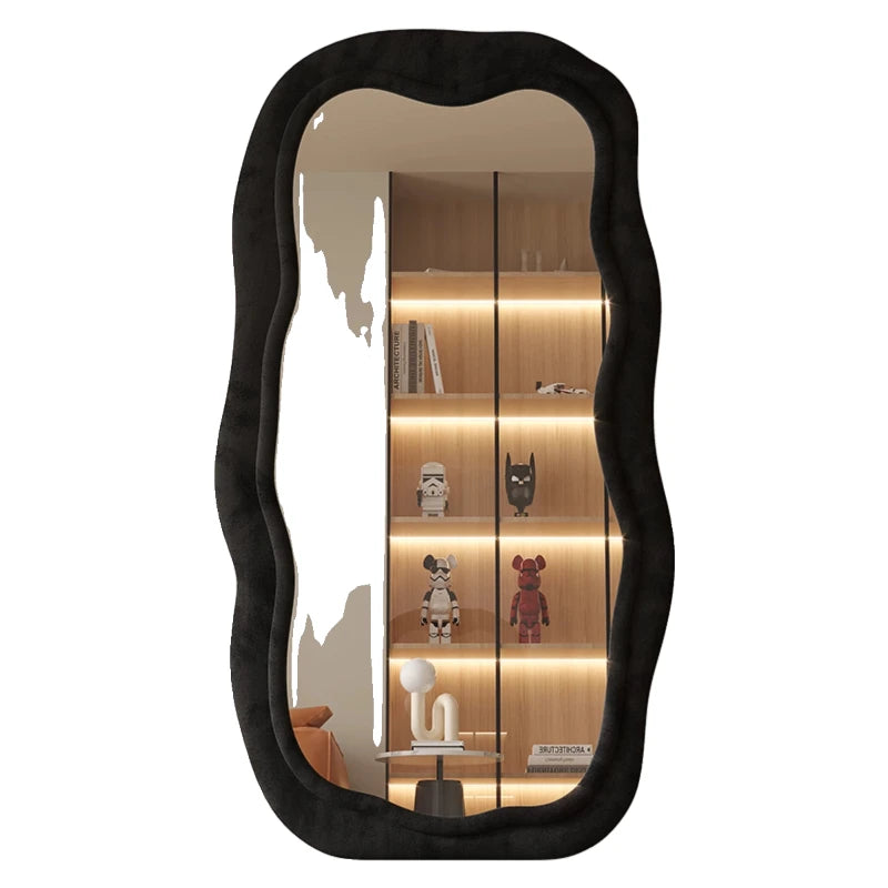 Decoration Bedroom Design Flower Nose Mirror Full Length Mirrors Home Deco Decorations Living Room Decor Wall Espejos Interior