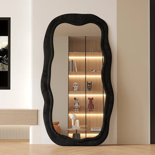 Decoration Bedroom Design Flower Nose Mirror Full Length Mirrors Home Deco Decorations Living Room Decor Wall Espejos Interior